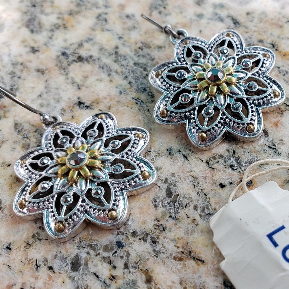 Lucky Brand Semi Precious Accents NWT earrings